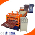 Color metal glazed roof tile roll forming machinery
